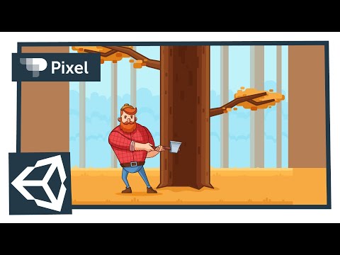 Видео: Создаем игру аналог Wood Cutter в Unity | уроки для новичков