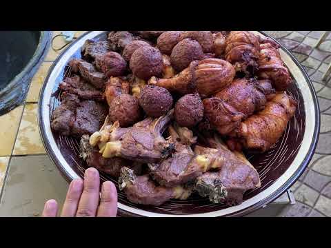 Видео: Мясное Ассорти три вида мяса