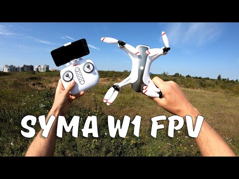 Видео: Квадрокоптер Syma W1 ... Впервые на БК моторах! 2 камеры!
