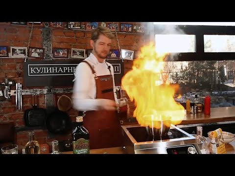 Видео: 🔥 Черная паста с креветками 🍤