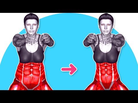 Видео: ➜ Устранение жира на животе для 50+ ➜ Упражнения, одобренные экспертами! ➜ 45 минут