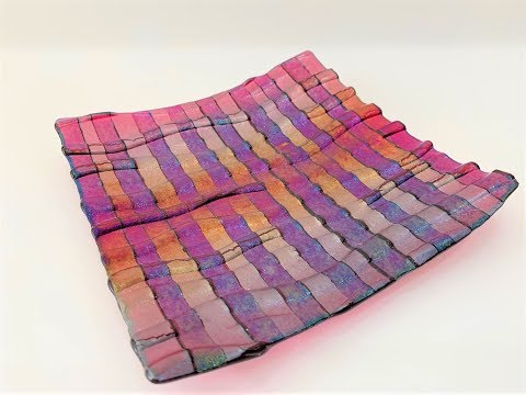 Видео: Иридиевое блюдо, вырезанное в печи