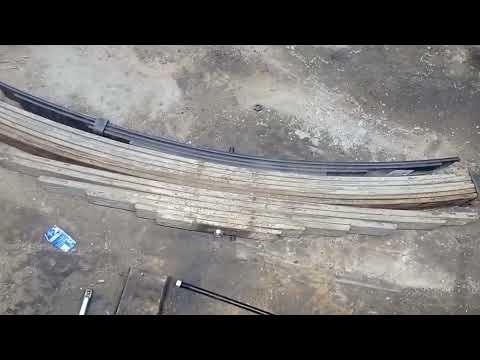 Видео: Валдай переборка задних рессор и установка подрессорников от газона.