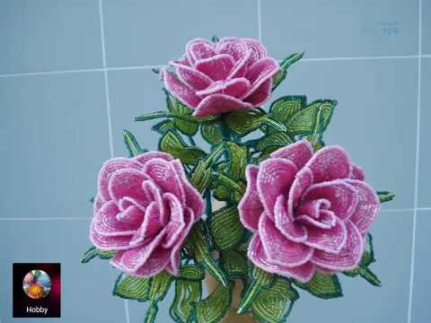 Видео: Самые красивые розы. Итоги года 2016. #Top Beaded Roses