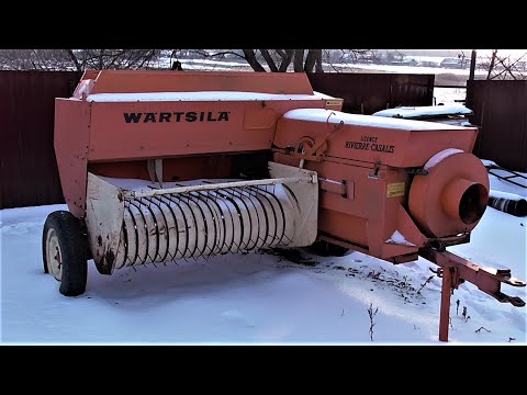 Видео: Пресс Подборщик WARTSILA (RIVIERRE CASALIS) ИЩЕТ НОВОГО  ХОЗЯИНА !