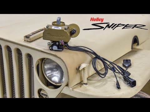 Видео: Как заправить топливом Willys L134 с помощью Holley Sniper