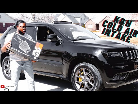 Видео: Установка холодного впуска K&N 77 | V6 2020 Jeep Grand Cherokee Limited X