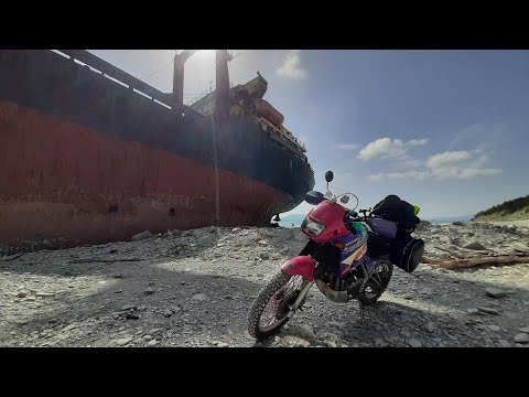 Видео: Дальняк до моря на мотике '93 г.в.  KAWASAKI KLE 250- ТРИУМФ ЯПОНОПРОМА!