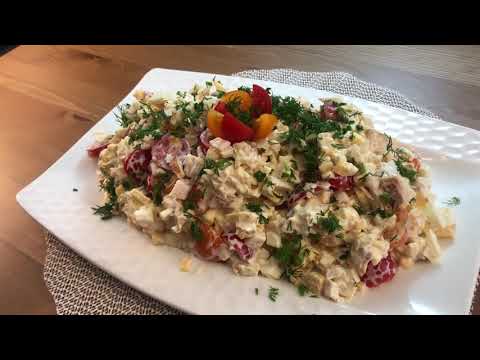 Видео: Салат дачный