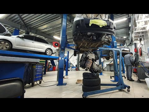 Видео: Жесть на СТО или будни автомехаников #161.Вакцинация BMW X3.Как уходят на покой автомобили Mazda 323
