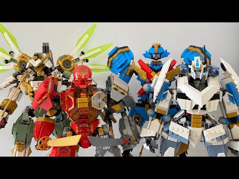 Видео: ТИТАНЫ ЛЕГО НИНДЗЯГО | РАЗБОР | СРАВНЕНИЕ | МНЕНИЕ | LEGO NINJAGO TITANS 70676, 71720, 71738, 71775