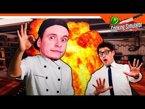 Видео: 🍴💥 ВЗОРВАЛ КУХНЮ И КРИТИК УДИВИЛСЯ  😲🥄 - Cooking Simulator Прохождение