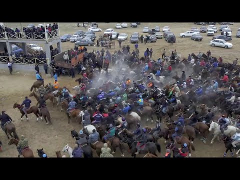 Видео: Мақсат Сырлыбайұлының елден бата алу КӨКПАРЫ Арыс қаласы