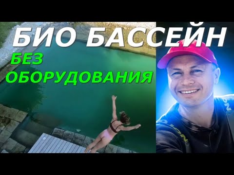 Видео: Био бассейн без оборудования | Природный плавательный пруд | ПРУД ПРУДИ
