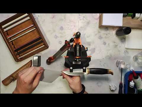 Видео: Заточи НА ВЛАСНИЙ РОЗСУД / ніж Grand Way / ельбор + синтетика ОА / Hapstone RS