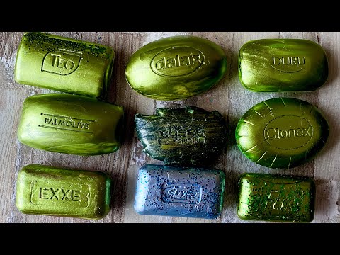 Видео: ASMR SOAP| Cutting colored soaр | Soap Carving| Резка крашенного мыла