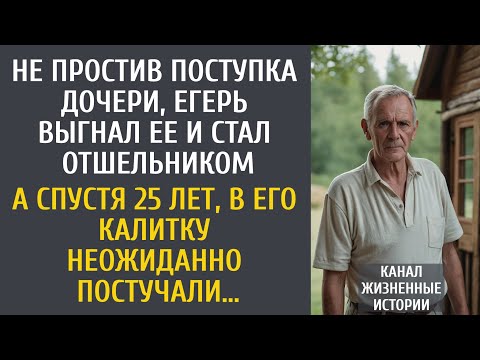 Видео: Не простив поступка дочери, егерь выгнал ее и стал отшельником… А спустя 25 лет, в калитку постучали