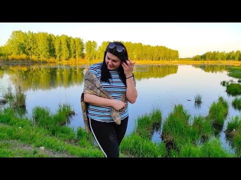 Видео: Съездили на рыбалку. Вот так улов! Влог #5