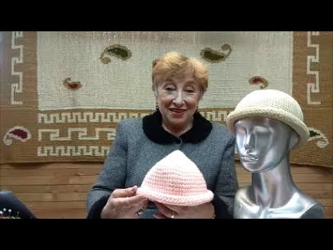 Видео: Тунисские образцы и шапочка. Мастер-класс по вязанию крючком от О. С. Литвиной.
