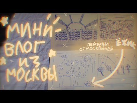 Видео: москвичи рисуют мне пейзажи в Макдоналдсе