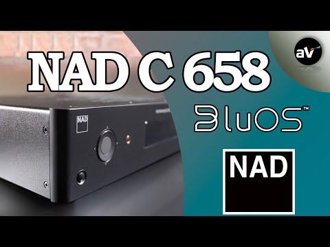 Видео: NAD C658 - сетевой проигрыватель с BluOS и DIRAC