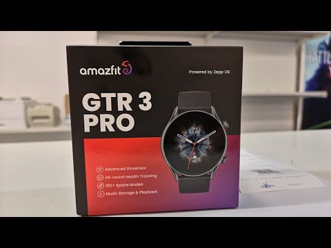 Видео: Amazfit GTR 3 pro, распаковка и сравнение с Hauwei GT 2 pro