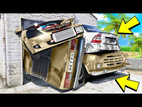 Видео: DONNY СПРЯТАЛ ЗОЛОТЫЕ ЧИТ ТАЧКИ ЛАДА В ГТА 5! БИТВА АВТОУГОНЩИКОВ В GTA 5 ONLINE!