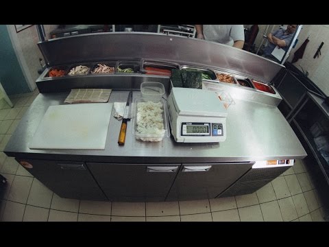 Видео: Оборудование, используемое в кафе Сушная и масер класс в конце!