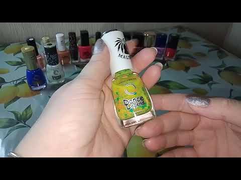 Видео: Коллекция лаков для ногтей. май 25.