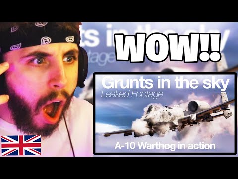 Видео: Реакция британца на «Ворчание в небе» | Утечка кадров с A10 Warthog | Короткий документальный фильм