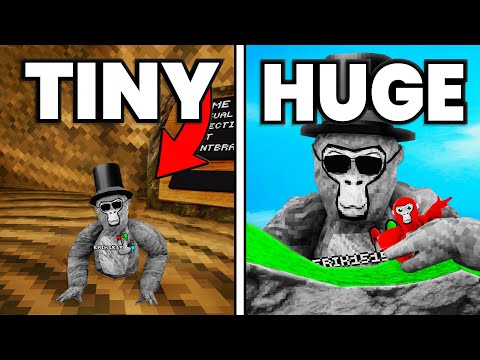 Видео: Горилла-метка, но каждый раз, когда тебя метят, твой размер становится больше