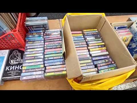 Видео: Блошиный рынок, барахолка "Юнона", СПб, Маршала Казакова