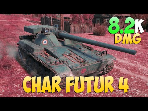 Видео: Char Futur 4 - 5 Kills 8.2K DMG - Слишком мало! - Мир Танков