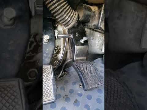 Видео: Переделка педали газа камаз. Тросиком.
