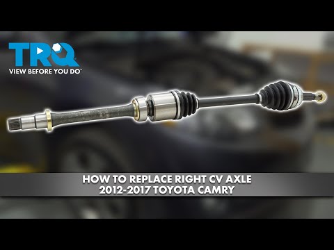 Видео: Как заменить правую полуось ШРУСа на Toyota Camry 2012-2017