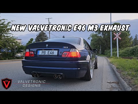 Видео: Обороты, облёты и вождение с выхлопной системой Valvetronic E46 M3