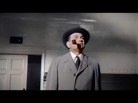 Видео: Преступник (1946), фильм нуар / триллер - HD Colorized