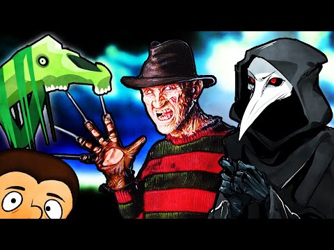 Видео: Антоша VS Фредди Крюгер, Долговязая лошадь, Чумной доктор. Сборник