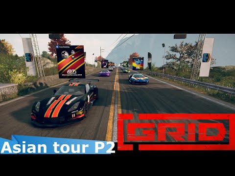 Видео: Porsche 911 RSR - Asian Tour - Часть 2 | Прохождение игры GRID | Logitech G29