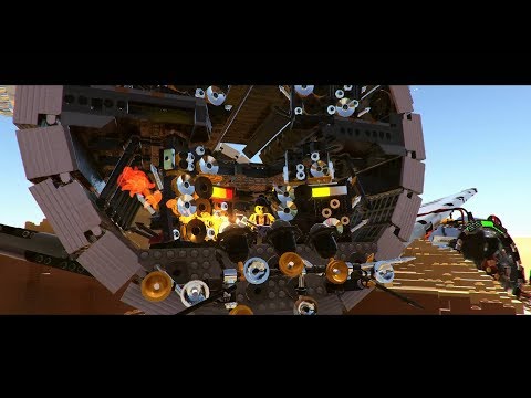 Видео: LEGO Movie 2 Videogame. #9. Апокалипс-град (Собираем блоки на 100%)