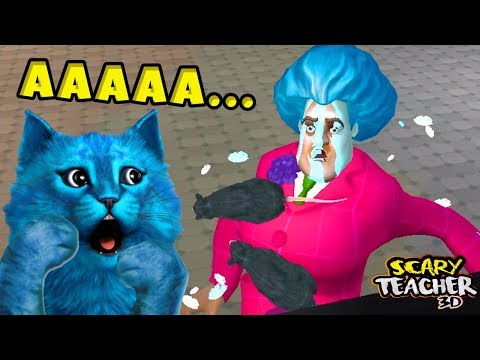 Видео: КРЫСЫ напали на Бабку Учительница МИСС Т Scary Teacher 3D ДЕЛАЮ КОНЦОВКУ против Miss T КОТЁНОК ЛАЙК