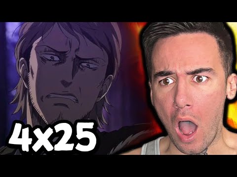 Видео: АТАКА ТИТАНОВ 4x25 (РЕАКЦИЯ)