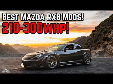 Видео: 9 лучших модификаций производительности Mazda RX-8 (300WHP+)