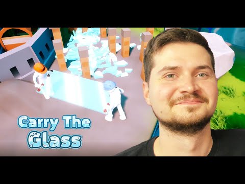 Видео: Carry The Glass КООП ➨ КРИВОРУКИЕ ГРУЗЧИКИ #1