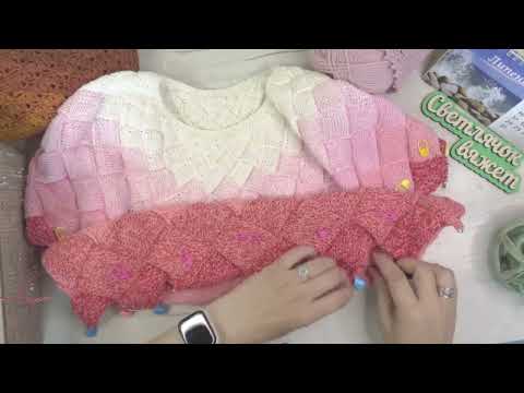 Видео: #Вязальный_Влог 1-2023 "Что вяжу в июле/вязальные планы"