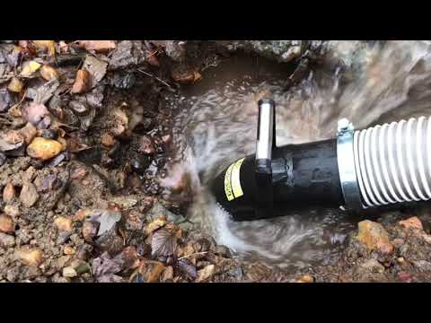 Видео: Мини-драга Deepsees50/50-5” для установки на понтон. испытания эжектора.