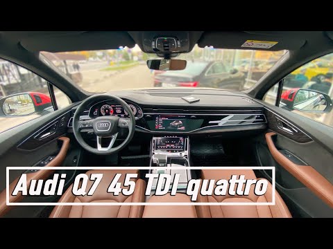 Видео: Тест-драйв Audi Q7 45 TDI quattro 2021. Взял бы не раздумывая.