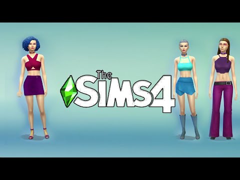 Видео: The Sims 4 - Обзор сетов одежды Трикс из Winx