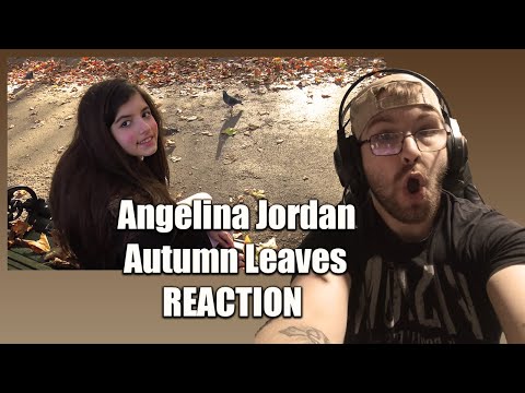 Видео: 🍂🎤 *Анджелина Джордан — Осенние листья | РЕАКЦИЯ* 🎤🍂