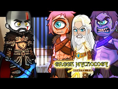 Видео: греческая мифология реагирует на кратоса//(5/?)/gow x mythology//gacha